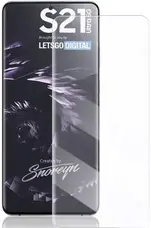 Захисне скло для смартфона Tempered Glass Big Curved Edge Samsung Galaxy S21 Ultra UV Glass Clear