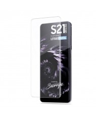 Защитное стекло для смартфона Tempered Glass Big Curved Edge Samsung Galaxy S21 Ultra UV Glass Clear