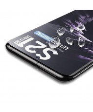 Захисне скло для смартфона Tempered Glass Big Curved Edge Samsung Galaxy S21 Ultra UV Glass Clear