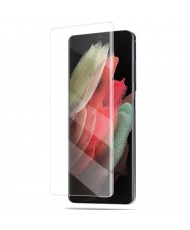 Захисне скло для смартфона Tempered Glass Big Curved Edge Samsung Galaxy S22 Ultra UV Glass Clear