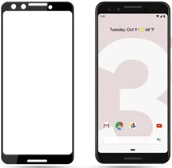 Захисне скло для смартфона Tempered Glass Full screen 9H Chief Google Pixel 3 Black