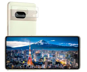 Захисне скло для камери смартфона Tempered Glass Google Pixel 7 Transparent