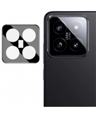 Защитное стекло для камеры смартфона Tempered Glass Xiaomi 14 Black