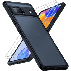 Чехол Tocol Google Pixel 8a + Защитное стекло (2pcs) Black
