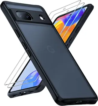 Чохол Tocol Google Pixel 8a + Захисне скло (2pcs) Black
