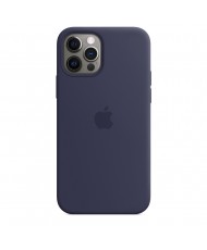 Чохол Silicone Case для iPhone 13 Pro Midnight Blue