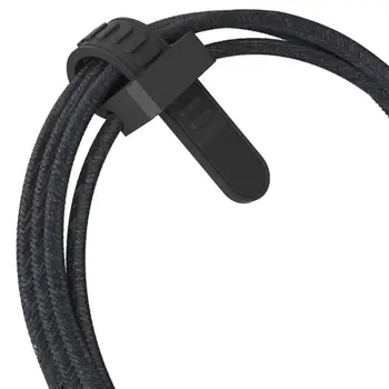 Кабель URBAN ARMOR GEAR Type-C - Type-C 1.5м 60Вт Rugged Kevlar Black/Orange (9B4413114097)
