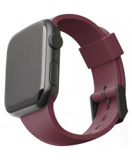 Ремешок URBAN ARMOR GEAR for Apple Watch 44/42 Dot Silicone Aubergine (19249K314747) (UA)