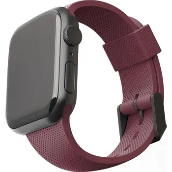 Ремешок URBAN ARMOR GEAR for Apple Watch 44/42 Dot Silicone Aubergine (19249K314747) (UA)