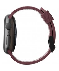 Ремешок URBAN ARMOR GEAR for Apple Watch 44/42 Dot Silicone Aubergine (19249K314747) (UA)