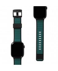 Ремешок URBAN ARMOR GEAR for Apple Watch 45/44/42mm - RIP CURL X Torquay Black/Turquoise (194112R1405D) (UA)