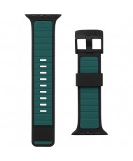 Ремешок URBAN ARMOR GEAR for Apple Watch 45/44/42mm - RIP CURL X Torquay Black/Turquoise (194112R1405D) (UA)