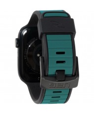 Ремешок URBAN ARMOR GEAR for Apple Watch 45/44/42mm - RIP CURL X Torquay Black/Turquoise (194112R1405D) (UA)