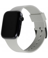 Ремешок URBAN ARMOR GEAR for Apple Watch 45/44/42mm - U Dot Silicone New Grey (194005313030) (UA)