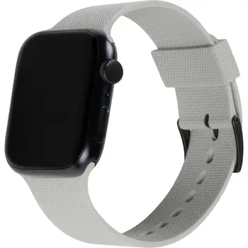Ремешок URBAN ARMOR GEAR for Apple Watch 45/44/42mm - U Dot Silicone New Grey (194005313030) (UA)