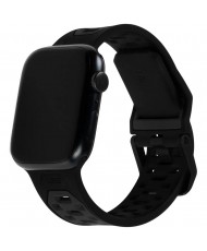 Ремешок URBAN ARMOR GEAR for Apple Watch Ultra 49/45/44/42mm - Civilian Silicone New Graphite/Black (194002114032) (UA)