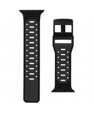 Ремешок URBAN ARMOR GEAR for Apple Watch Ultra 49/45/44/42mm - Civilian Silicone New Graphite/Black (194002114032) (UA)