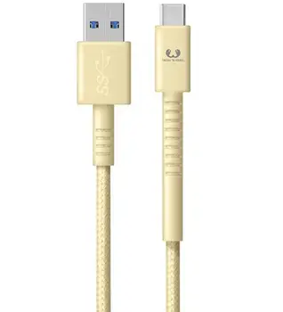 Кабель USB Type-C Fresh N Rebel Fabriq USB-C Cable 1,5m Buttercup (2CCF150BC)