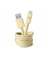 Кабель USB Type-C Fresh N Rebel Fabriq USB-C Cable 1,5m Buttercup (2CCF150BC)