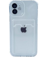 Чехол WAVE Pocket Case для iPhone 12 Transparent