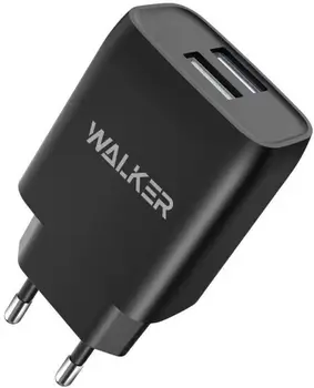 Зарядний пристрій Walker WH-31 2USB/2.1A Black