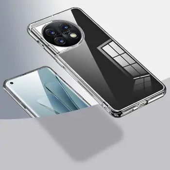 Чехол Wlons Luna Series Hard Rubber Case для OnePlus 11 Transparent