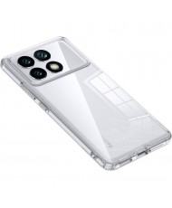 Чехол Wlons Luna Series Hard Rubber Case для Xiaomi Redmi K70E Transparent