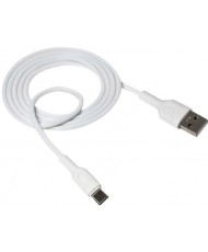 Дата кабель XO NB212 USB 2.0 AM to Type-C 1.0m 2.1A White (XO-NB212c-WH)