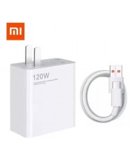 Зарядний пристрій Xiaomi 120W GaN Charger Set Power adapter 120W USB-A and Type-A to Type-C cable CN White (MDY-14-ED)