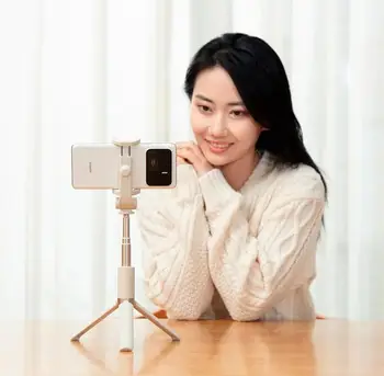 Xiaomi Mi Bluetooth Bracket Selfie Stick Tripod Zoom Gold (XMZPG05YM/BHR7203CN)