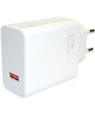 Зарядний пристрій Xiaomi Wall Charger 67W White + USB-C (BHR6035EU)