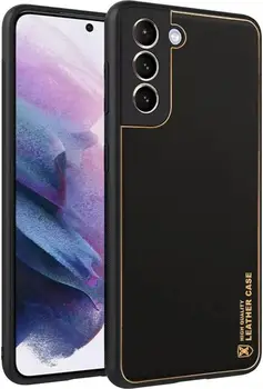 Шкіряний чохол Xshield для Samsung Galaxy S21+ Black