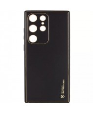 Шкіряний чохол Xshield для Samsung Galaxy S21 Ultra Black