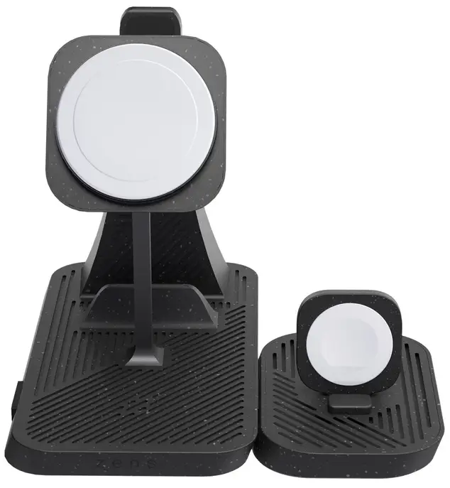 Бездротовий зарядний пристрій Zens 4-in-1 Modular Wireless Charger with iPad Charging Stand Black (ZEAPM03/00)