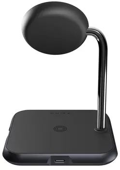 Бездротовий зарядний пристрій Zens 3-in-1 Magnetic Aluminium Wireless Charger Black (ZEDC19B/00)