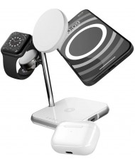 Беспроводное зарядное устройство Zens 4-in-1 MagSafe + Watch Wireless Charging Station White (ZEDC22W/00)