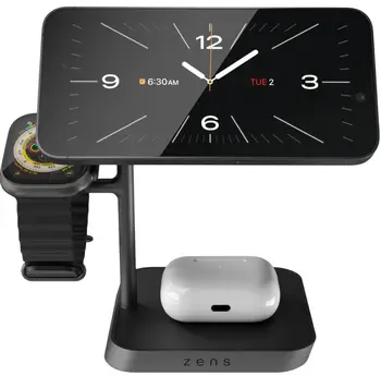 Бездротовий зарядний пристрій Zens Office Charger Pro 3 Wireless Black (ZEDC25B/00)