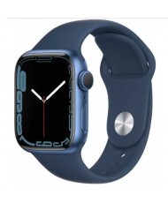Смарт-годинник Apple Watch Series 7 GPS + Cellular 45mm Blue Aluminum Case w. Abyss Blue S. Band (MKJA3) #26306
