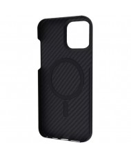 Чохол WAVE Premium Carbon Slim with MagSafe для iPhone 14 Pro Max Black