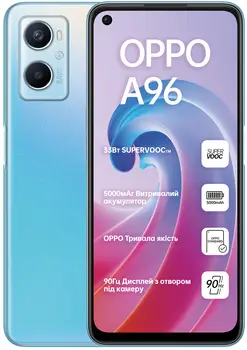 Смартфон Oppo A96 8/128GB Sunset Blue