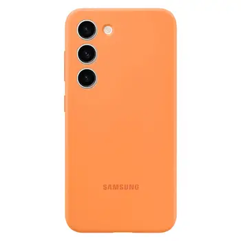 Чехол Samsung Silicone Case для Samsung Galaxy S23 Orange (EF-GS911TBEGWW)