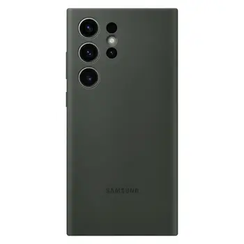 Чехол Samsung Silicone Case для Samsung Galaxy S23 Ultra Green (EF-GS918TBEGWW)