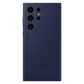 Чехол Samsung Silicone Case для Samsung Galaxy S23 Ultra Blue (EF-GS918TBEGWW)