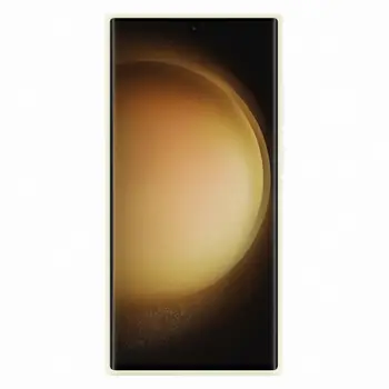 Чехол Samsung Silicone Case для Samsung Galaxy S23 Ultra Cream (EF-GS918TBEGWW)