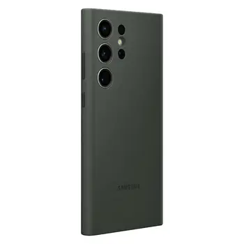 Чехол Samsung Silicone Case для Samsung Galaxy S23 Ultra Green (EF-GS918TBEGWW)