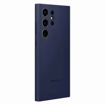 Чехол Samsung Silicone Case для Samsung Galaxy S23 Ultra Blue (EF-GS918TBEGWW)