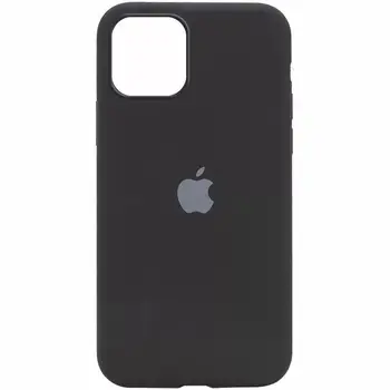 Чохол Silicone Case для iPhone 12/12 Pro black