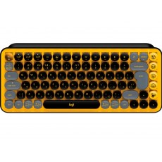 Клавiатура бездротова Logitech Pop Wireless Blast Yellow (920-010735) (UA)