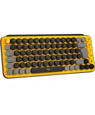 Клавіатура бездротова Logitech Pop Wireless Blast Yellow (920-010735) (UA)