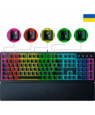 Клавіатура Razer Ornata V3 UKR Black (RZ03-04462100-R371) (UA)
